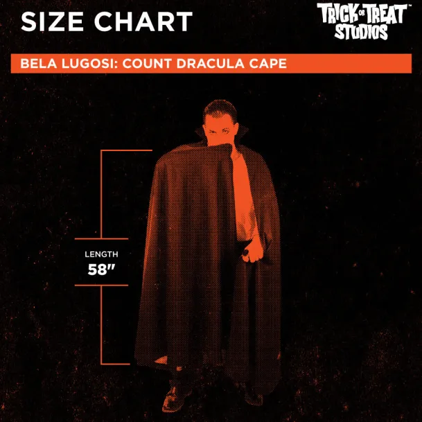Bela Lugosi - Count Dracula Cape
