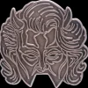 Ghost Female Nameless Ghoul Enamel Pin