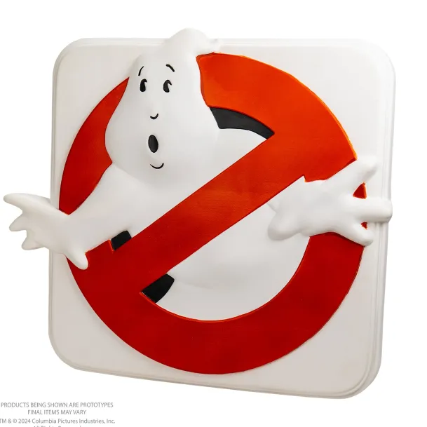 Ghostbusters - No Ghost Light-Up Sign
